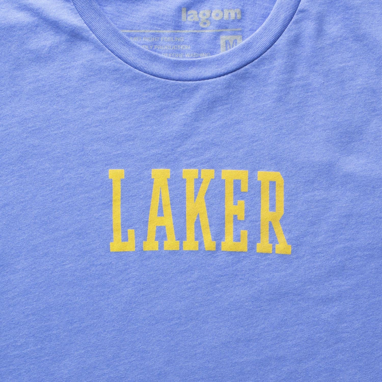 Laker - Unisex T-Shirt - Columbia Blue - lagom mpls